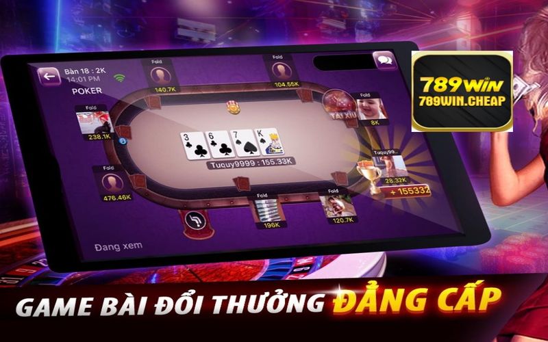 Các game bài casino 789win siêu chất