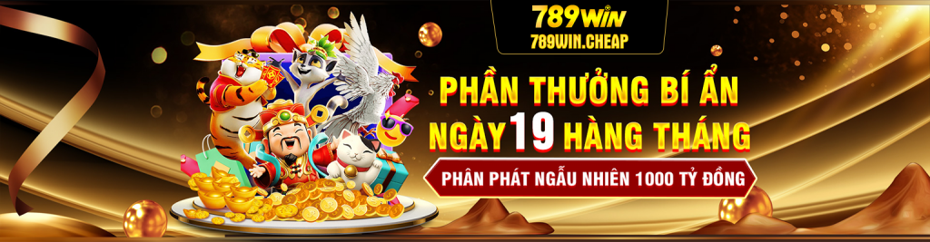 Banner thưởng ngày 19 789win
